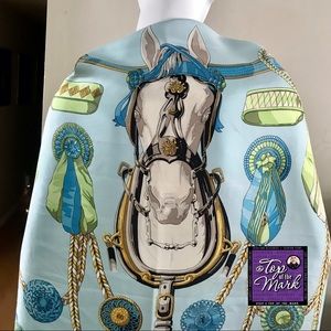 HERMÈS FRONTAUX et COCARDES 1982 Near Mint 90cm